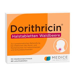 DORITHRICIN Halstabletten Waldbeere